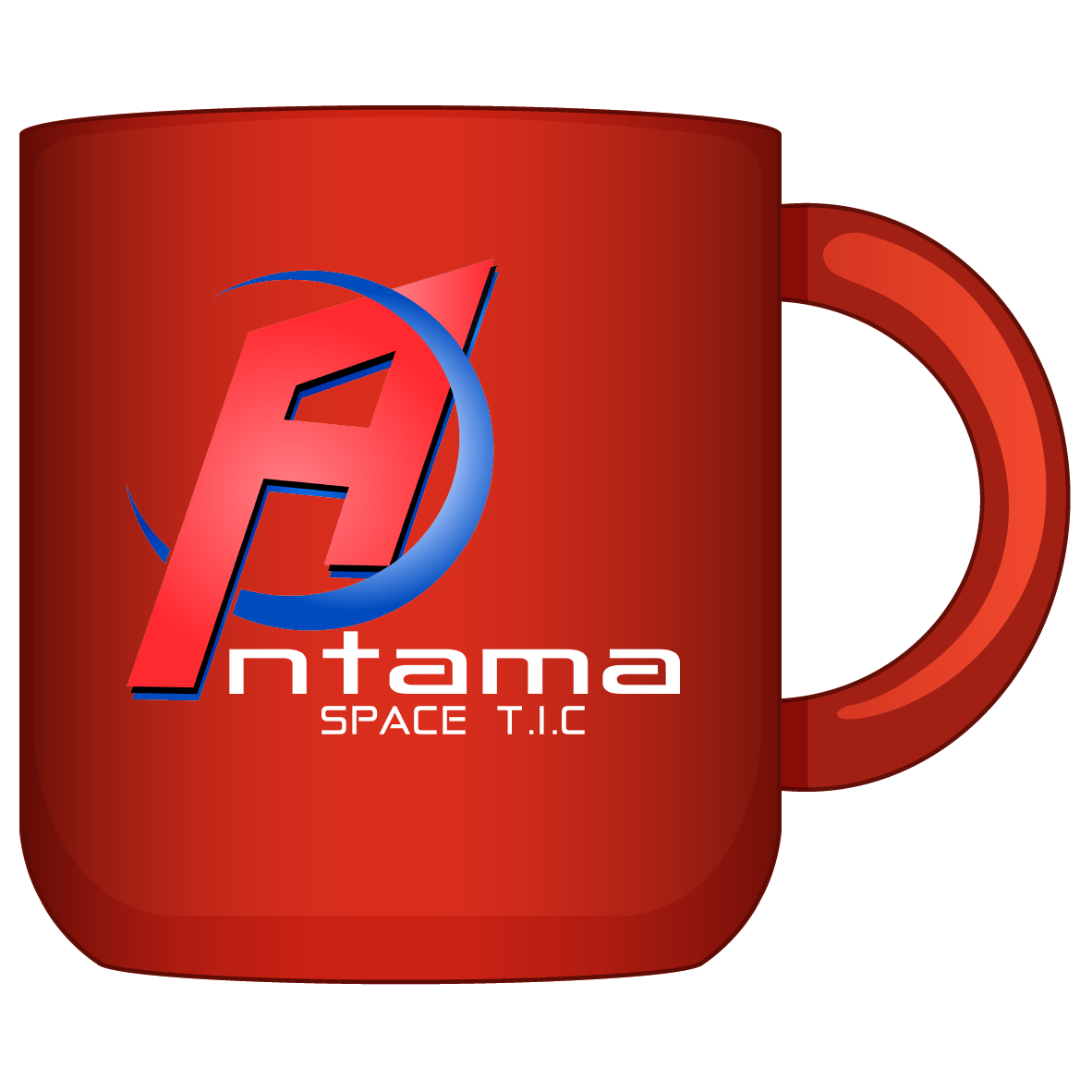 Le mug Antama rouge